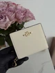 Гаманець Coach Snap Wallet In Signature Canvas білий бежевий натуральна шкіра + подарункове пакування (COPY) - изображение 7
