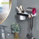 Тримач для фену та засобів гігієни Ecoco, чорний - зображення 2