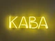 Неоновая вывеска Кофе 500x153 Лимон-желтый - изображение 1