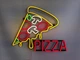 Неоновая вывеска Pizza 540x440 Комбинированный - изображение 3