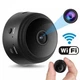 Миниатюрная HD IP P2P камера с Wi-Fi A9 Ночное видение черная - изображение 1