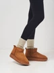 Женские угги низкие замшевые с мехом Restime YWZ24455 36 23 см Camel (2036000101391) - изображение 2