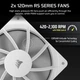 Система водяного охлаждения Corsair Nautilus 240 RS LCD White (CW-9061032-WW) - изображение 5