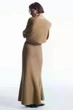 Спідниця жіноча COS flared merino wool maxi skirt 1204132001 XS Бежевий - изображение 2