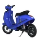 Дитячий електромотоцикл 2 колісний ретро Vespa Sport Bambi M 6017AL (Синій) - зображення 5