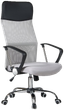 Fotel biurowy Sofotel 2106 Sydney z mikrosiatką Jasno-szary (5902854510023) - obraz 1