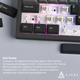 Клавиатура проводная Ajazz AK650 Day Dream Switch Gradient USB Black (AK650-DD-BG) - изображение 10