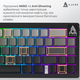 Клавиатура проводная Ajazz AK650 Day Dream Switch Gradient USB Black (AK650-DD-BG) - изображение 13