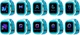Детские смарт-часы AmiGo GO004 Splashproof, Camera 2MP, Led, 2G, 400mAh, Blue UA UCRF - изображение 4
