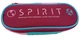 Шкільний пенал Spirit бордовий з рожевим - зображення 1