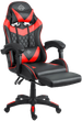 Fotel gamingowy Sofotel 242501 Draknor II Czarno-czerwony (5903890631031) - obraz 1