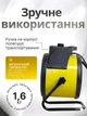 Мощный тепловентилятор 2 кВт, 3 режима, Тепловая пушка обогреватель 230В, керамический, электрический, в желто-черном дизайне (7868431546) - изображение 4