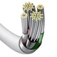 Кабель для зарядки айфона айпад iPhone 6 7 SE 8 X 11 12 13 14 Pro Plus Max Lightning to USB шнур юсб лайтнінг швидка зарядка для Apple iPad AirPods - изображение 3