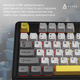 Бездротова механічна клавіатура Ajazz AK980 V2 Maillard Switch Black (AK980-V2-M-BGY) - зображення 13
