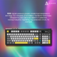 Клавиатура беспроводная Ajazz AK980 V2 Gift Switch V2 Wireless/Bluetooth/USB Black-Grey-Yellow (AK980-V2-G-BGY) - изображение 16