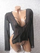Кофтинка з відкритими плечима Honey Fashion Accessories XS/S/M чорний (50к014) - изображение 6