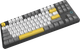 Проводная механическая клавиатура Ajazz AK870 V2 Flying Fish switches Black Grey Yellow (AK870-V2-FF-BGY) - изображение 4