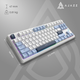 Клавиатура проводная Ajazz AK870 V2 Flying Fish Switch USB White-Blue (AK870-V2-FF-BWB) - изображение 13