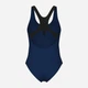 Купальник слитный женский Arena Swimsuit Control Pro Solid 009073-750 44 Темно-синий (3468337621706) - изображение 7