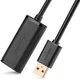 Kabel Ugreen Extension Cable USB 2.0 480 Mbps 10 m Black (6957303813216) - obraz 3
