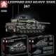 Конструктор Танк Leopard 2A7 Heavy Tank, военный набор для сборки танка Леопард 1009 деталей + 2 фигурки - изображение 1