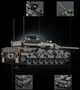 Конструктор Танк Leopard 2A7 Heavy Tank, военный набор для сборки танка Леопард 1009 деталей + 2 фигурки - изображение 10