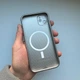 Чохол Ag Case MagSafe для iPhone 11 (6.1") — титановий, з магнітним кільцем, протиударний - зображення 2