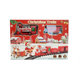 Залізниця "Star Toys" Christmas Train з вагончиком та будиночком різдвяний поїзд з музикою 101 см Червоний - зображення 4