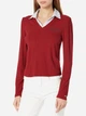 Пуловер женский Tommy Hilfiger 738449656 XL Красный (1159851618) - изображение 1
