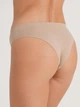 Трусики бразилиана Giulia Brasilian Briefs Rib S/M Naturale (4823116911543) - изображение 3