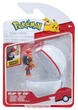 Фігурка Jazwares Pokemon Clip N Go Charcadet з Premier Ball (PKW4148) (191726757788) - зображення 1