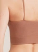 Бюстгальтер без косточек бесшовный Giulia Cami Top Grain S/M Коричневый (4823116929937) - изображение 5