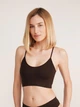 Бюстгальтер без кісточок безшовний Giulia Cami Top Grain L/XL Темно-коричневий (4823116929975) - зображення 2