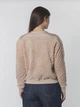 Толстовка утепленная без капюшона женская Tommy Hilfiger 789100416 2XL Бежевая (1159851542) - изображение 2