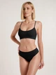 Трусики бразилиана Giulia Brasilian Briefs Rib L/XL Black (4823116911611) - изображение 5