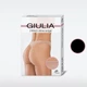 Трусики танга женские Giulia String Shine Edge L/XL Черные (4823116931596) - изображение 1