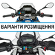 Мотоциклетный мультимедийный монитор Podofo A-4058 с 5" экраном, Bluetooth, Apple CarPlay и Android Auto, для мотоцикла, черный - изображение 4