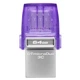 Флэш-накопитель Kingston DataTraveler microDuo 3C 64GB USB-A USB-C USB 3.2 OTG для смартфона ноутбука ПК (DTDUO3CG3/64GB) - изображение 1