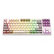 Ігрова клавіатура Meetion Tri-Mode RGB Backlit Mechanical Keyboard MK14 |BT5.0/2.4G/Wired| (UA/ru/EN Layouts) White - зображення 1