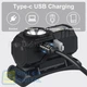 Фонарь налобный T131-XPE+3SMD(Red+Green+Blue+UV), Motion Sensor, Li-Ion аккум, магнит, клипса, ЗУ Type-C - изображение 5