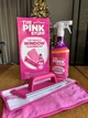 Набор для мытья окон The Pink Stuff Window Cleaning Kit (2 салфетки + щетка + жидкость), 1 шт - изображение 4