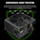 Блок живлення GameMax 850W GP 850B Black - зображення 9