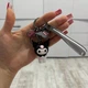 Брелок на Ключи Kuromi с подвесками в виде черепа | Подвеска на Рюкзак Куроми - изображение 2