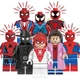 Набор 8шт. минифигурок-конструкторов «Человек-паук: Паутина вселенных» (Spider-Man: Across the Spider-Verse) | Герои Marvel Марвел - изображение 1