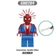 Набор 8шт. минифигурок-конструкторов «Человек-паук: Паутина вселенных» (Spider-Man: Across the Spider-Verse) | Герои Marvel Марвел - изображение 7