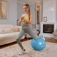 Фитбол Hop-Sport 45см голубой + насос - изображение 4