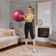 Фитбол Hop-Sport 45см сливовый + насос - изображение 6