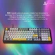 Клавиатура Ajazz AK980 MAX Magnetic switches Black Gray Yellow (AK980-MAX-M-BGY) - изображение 12
