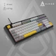 Клавиатура Ajazz AK980 MAX Magnetic switches Black Gray Yellow (AK980-MAX-M-BGY) - изображение 14
