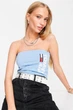 Топ Tommy Hilfiger 42(S) Голубой (132311) - изображение 2
